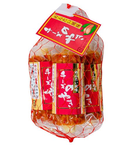 めんたい風味チーズのやき3本
